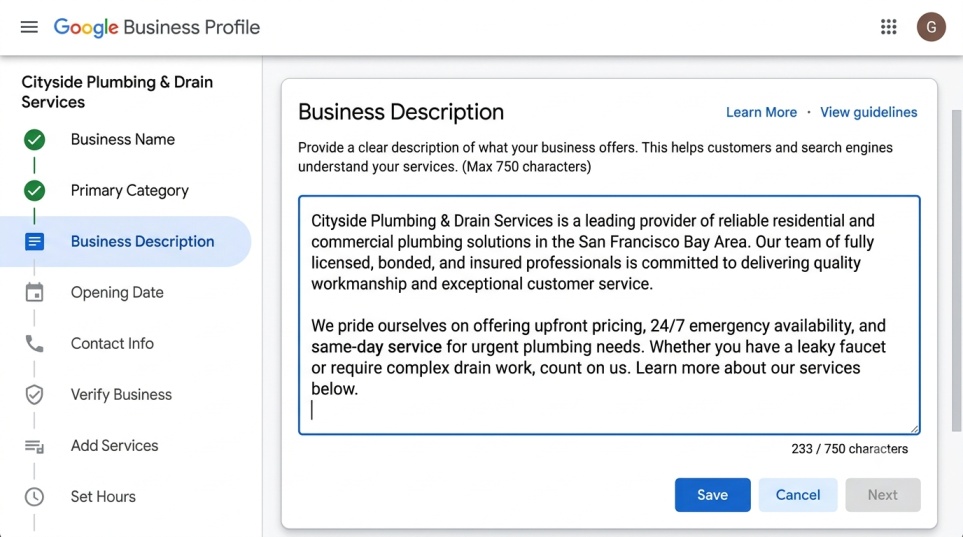 google-business-profile-optimisation